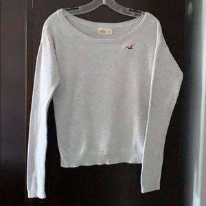 Hollister grey sweater